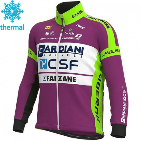 Maillot vélo 2020 Bardiani-CSF Hiver Thermal Fleece N001